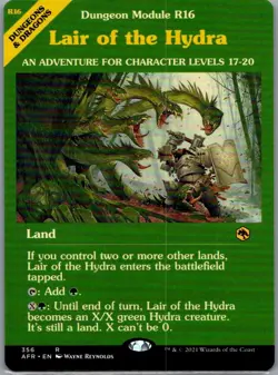 Lair of the Hydra (Dungeon Module) R Adventures in the Forgotten Realms 356 NM - Image 1