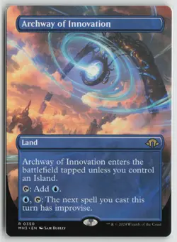 Archway of Innovation (Borderless) LP 350 Modern Horizons 3 Magic: The Gathering - Image 1