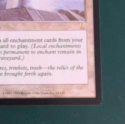 Wizards of the Coast Replenish MTG Urza's Destiny White Sorcery Rare Jim Nelson - Image 5