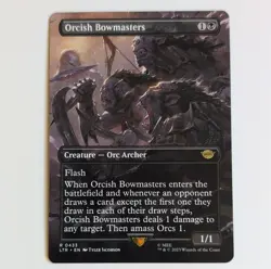 Orcish Bowmasters Borderless Rare Regular 433 English MTG Lord of the Rings WOTC - Image 1