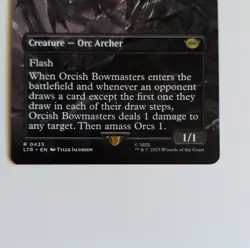 Orcish Bowmasters Borderless Rare Regular 433 English MTG Lord of the Rings WOTC - Image 4
