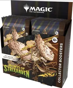 Magic The Gathering - MTG Secrets of Strixhaven Collector Booster Box In Hand - Image 1
