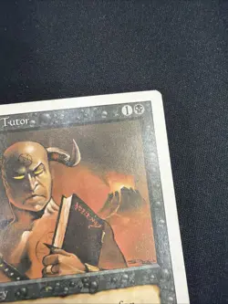 MTG Magic the Gathering Rare Sorcery Demonic Tutor Revised Edition - Image 3
