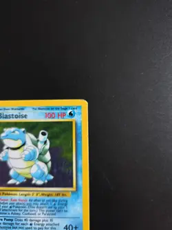 Pokemon Base Set Blastoise 2/102 Holo Rare Pokemon Card WOTC - Image 3