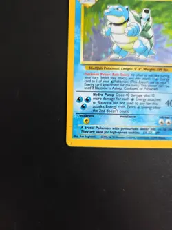 Pokemon Base Set Blastoise 2/102 Holo Rare Pokemon Card WOTC - Image 5