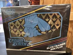 Pokemon Center Exclusive Crown Zenith ETB Elite Trainer Box Plus New Sealed - Image 1