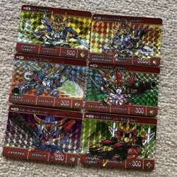 SD Sengokuden New Warrior Five People Set Trading Card Collection - Image 1