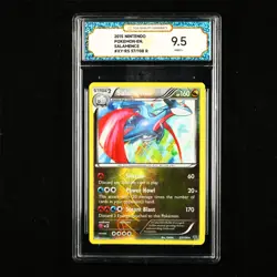 TQG 9.5 MINT+ 2015 Pokemon ENG Salamence 57/108 R - Image 1