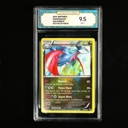 TQG 9.5 MINT+ 2015 Pokemon ENG Salamence 57/108 R - Image 2