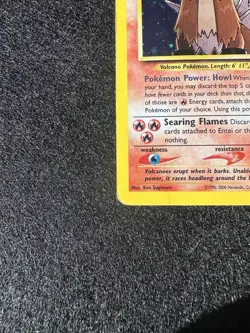 Pokemon Entei Holo Rare 80 HP 06/64 Neo Revelation Unlimited Edition - Image 5