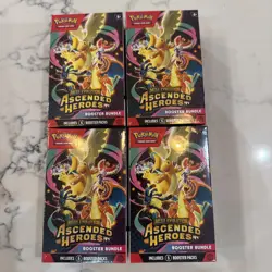 Pokemon TCG Ascended Heroes Booster Bundle Factory Sealed Boxes NEW! Lot of 4 - Image 1