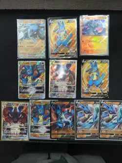 Lucario Pokemon Card Collection Lot Wotc Vintage Full Art Promos Black Star - Image 1