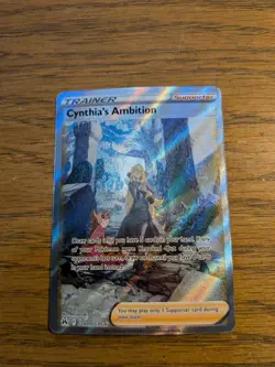 Cynthia's Ambition (GG60/GG70) -- Pokemon TCG: Crown Zenith -- NM Condition - Image 1