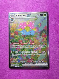 Pokemon Venusaur EX - 198/165 Scarlet & Violet 151 SIR - NM - Image 1