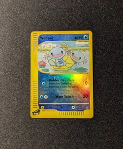 Pokemon AQUAPOLIS - #117/147 Wooper - Reverse Holo - ENG - Moderately Played - Image 3