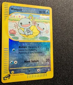 Pokemon AQUAPOLIS - #117/147 Wooper - Reverse Holo - ENG - Moderately Played - Image 5