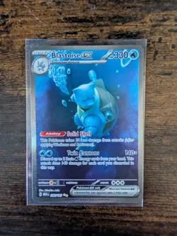 Pokemon - Blastoise EX - S&V 151 - 200/165 - Special Illustration Rare - Raw - Image 3