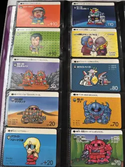 SD Gundam Carddass 65 Cards Bulk Sale Trading Card Collection - Image 3