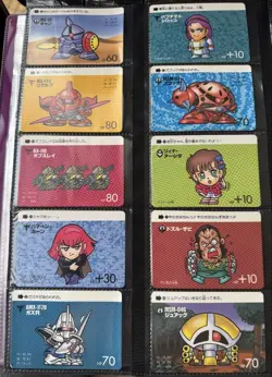 SD Gundam Carddass 65 Cards Bulk Sale Trading Card Collection - Image 5