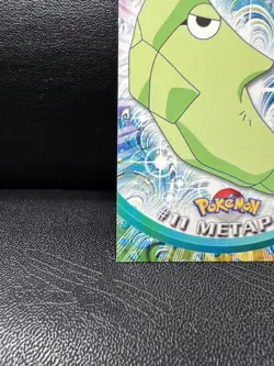 Metapod #11 Topps Black Logo Pokemon Card - Image 4