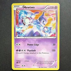 Pokemon Mewtwo 53/113 Legendary Treasures Holo Rare Basic 120 HP ENG 2013 - Image 1