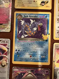 Pokemon TCG 25th Celebrations 7 Card Lot Tapu Lele Gyarados Xerneas Zapdos Etc.. - Image 4