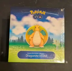 Pokemon TCG Pokemon Go Dragonite VStar Premier Deck Holder Collection Sealed - Image 1