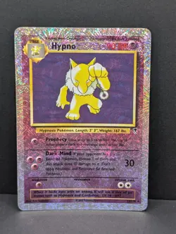 Hypno 25/110 Legendary Collection Reverse Holo Rare Pokemon TCG fireworks LP+ - Image 1