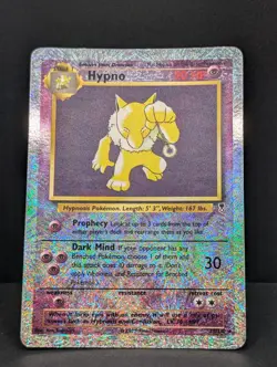 Hypno 25/110 Legendary Collection Reverse Holo Rare Pokemon TCG fireworks LP+ - Image 3