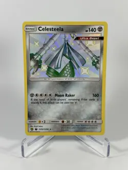 2019 Celesteela SV32/SV94 Shiny Holo Rare Hidden Fates: Shiny Vault Pokemon - Image 1