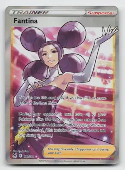 Fantina - 191/196 - Pokemon Lost Origins Full Art Ultra Rare Card NM - Image 1