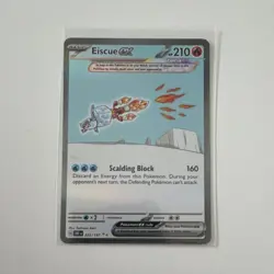 Eiscue EX 222/197 Special Illustration Rare Holo Obsidian Flames Pokemon TCG - Image 2