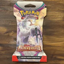 Pokemon TCG Scarlet & Violet Paldea Evolved Sleeved Booster Packs - Image 1