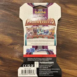 Pokemon TCG Scarlet & Violet Paldea Evolved Sleeved Booster Packs - Image 2