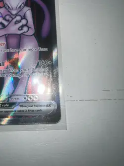 Pokemon TCG Team Rockets Mewtwo EX 213/182 Full Art Destined Rivals English - Image 3