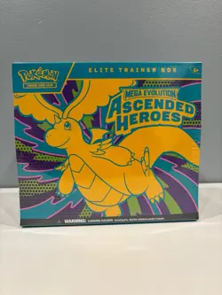 Pokemon Mega Evolution Ascended Heroes Elite Trainer Box Dragonite - Image 1