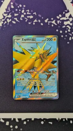 Zapdos ex 192/165 Sv: Scarlet & Violet 151 Holo Pokemon TCG - Image 1