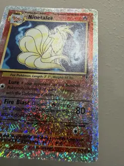 Ninetales HP 17/110 - Reverse Holo - Legendary Collection - Pokemon 2002 - Image 4