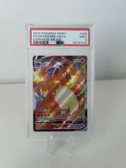 Charizard VMAX 020/189 Darkness Ablaze Full Art Holo Pokemon - PSA 9 MINT - Image 1