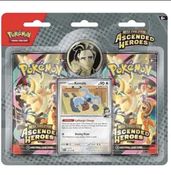 Pokemon TCG | Ascended Heroes | Larry’s Komala 2-pack Blister | New/Sealed! - Image 3