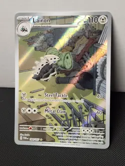 Lairon Illustration Rare 184/167 Pokemon Twilight Masquerade Holo Full Art - NM - Image 1
