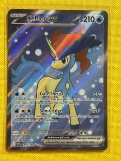Keldeo ex 159/086 - Full Art - White Flare - Pokemon TCG - Image 1