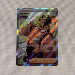 Pokemon TCG Saguaro 255/193 SV Paldea Evolved Full Art Ultra Rare Trainer MINT - Image 1