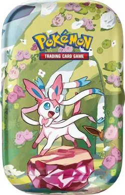 Pokemon TCG Prismatic Evolutions Mini Tin Sylveon - Brand New / Factory Sealed - Image 1