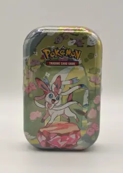 Pokemon TCG Prismatic Evolutions Mini Tin Sylveon - Brand New / Factory Sealed - Image 2