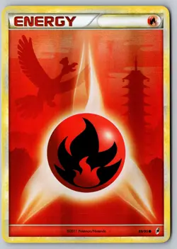 Pokemon Call Of Legends 89/95 Fire Energy Reverse Foil Ho-Oh EX - Image 1