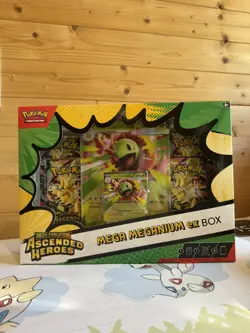 Pokemon TCG - Ascended Heroes Mega Meganium EX Box - Brand New Sealed - Image 1