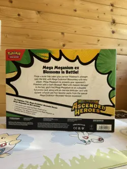 Pokemon TCG - Ascended Heroes Mega Meganium EX Box - Brand New Sealed - Image 3