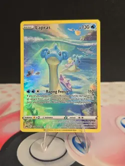 Lapras GG05/GG70 Crown Zenith: Galarian Gallery Holo, Near Mint, Pokemon TCG - Image 1