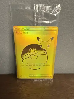 Pikachu V Gold PSA 9 and Pokeball SWSH145/SWSH146 Pokemon Celebrations Sealed - Image 4